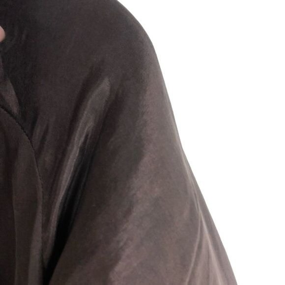 OUTBROOK Teddy Cream Silk Blend Reversible Fall Jacket Size Medium - Picture 9 of 10